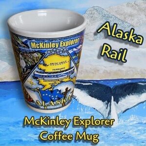 MCKINLEY Explorer Alaska Rail Coffee Mug